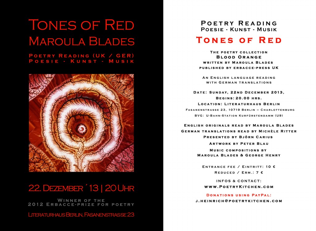 email flyer - Maroula Blades - Tones in Red s